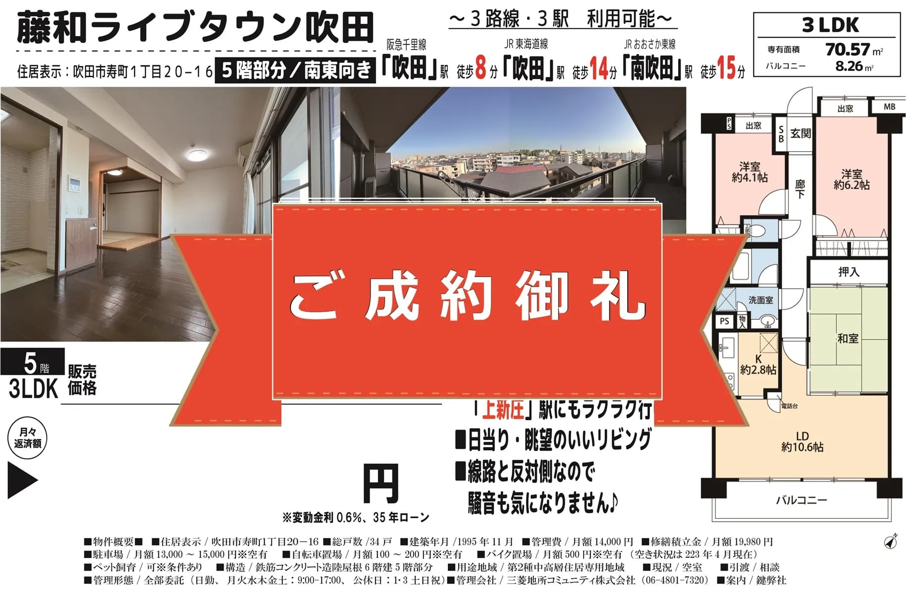 藤和ライブタウン吹田